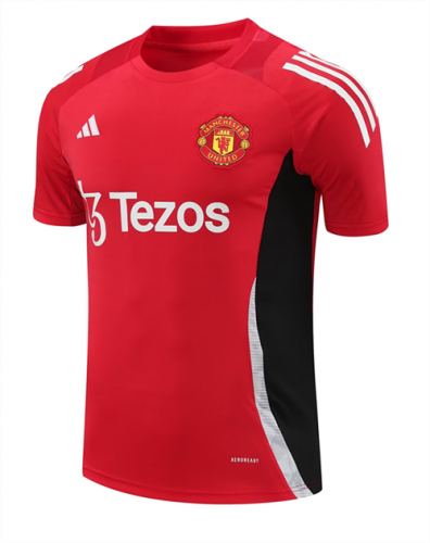 2024/25 Manchester United Red Thailand Soccer Training Jerseys-418