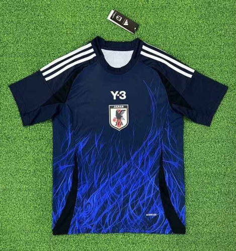 2024/25 Special Version Japan Y3 Blue & Black Thailand Soccer Jersey AAA-416/320