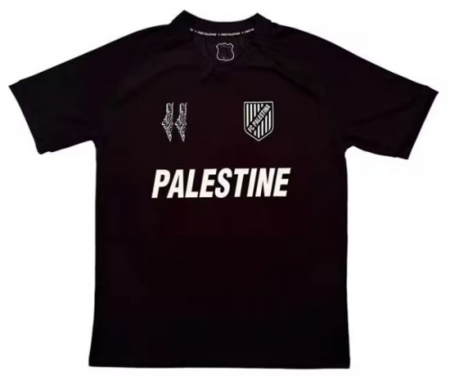 2024/25 Commemorative Version Palestino Black Thailand Soccer Jersey AAA-38