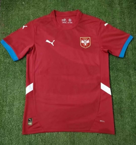 2024/25 Serbia Home Red Thailand Soccer Jersey AAA-1040/47/416