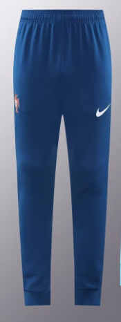 2024/25 #01 Portugal Royal Blue Thailand Soccer Pants-LH