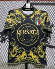 2024/25 Special Version Italy Black & Yellow Thailand Soccer Jersey AAA-JY