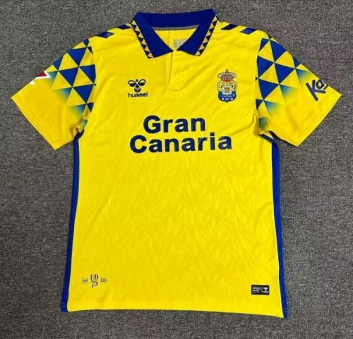 2024/25 UD Las Palmas Home Yellow Thailand Soccer Jersey-1040