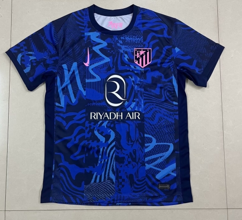 2024/25 Atletico Madrid 2nd Away Blue Thailand Soccer Jersey AAA-PF/312/407