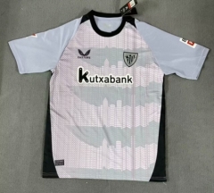 2024/25 Athletic Bilbao 2nd Away Pink Purple Thailand Soccer Jersey AAA-711
