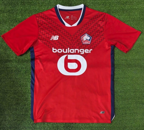 2024/25 Lille Home Red Thailand Soccer Jersey AAA-1040/95/416