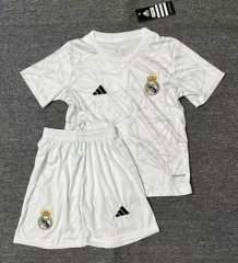 2024/25 Special Version Real Madrid White Kids/Youth Soccer Uniform-516