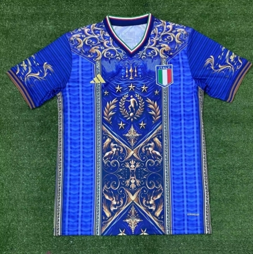 2024/25 Special Version Italy Blue Thailand Soccer Jersey AAA-407/416