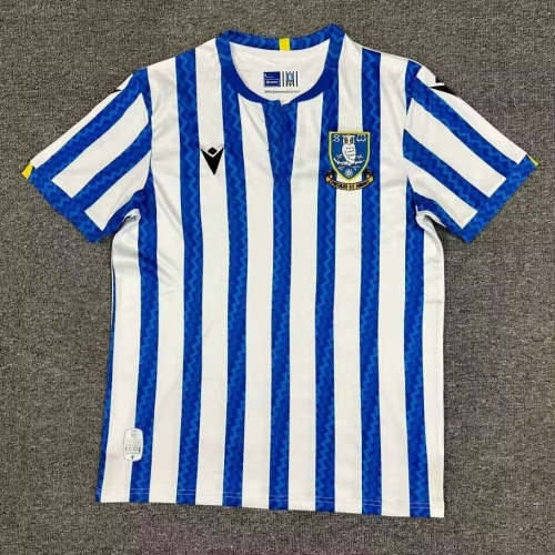 2024/25 Sheffield Home Blue & White Thailand Soccer Jersey AAA-1095/1040