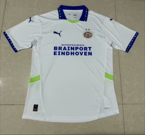 2024/25 PSV Eindhoven Away White Soccer Jersey AAA-1095