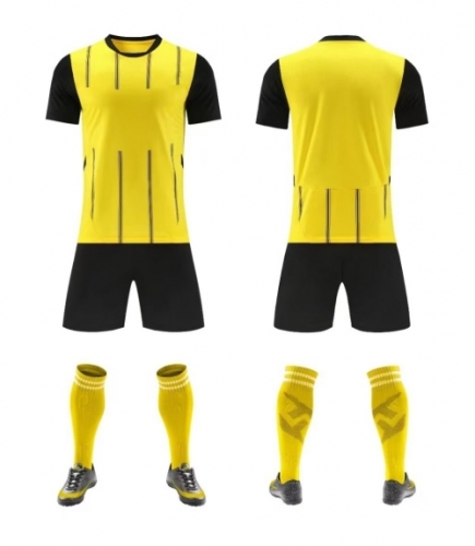 Customize 2024/25 Borussia Dortmund Home Yellow Soccer Uniform-DN