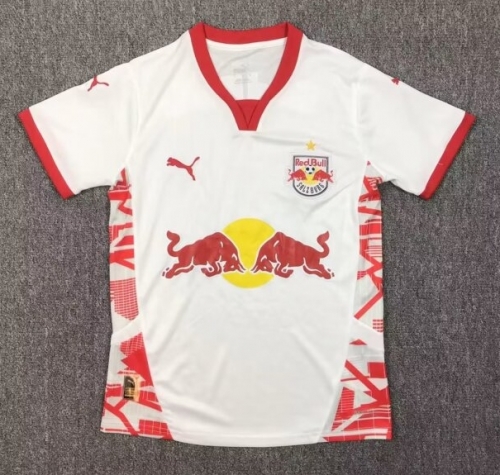 2024/25 FC Red Bull Salzburg Home White Thailand Soccer Jersey AAA-417