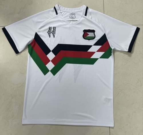 2024/25 Palestino White Thailand Soccer Jersey AAA-47