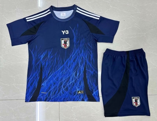 2024/25 Japan Y3 Home Blue Soccer Uniform-SKE