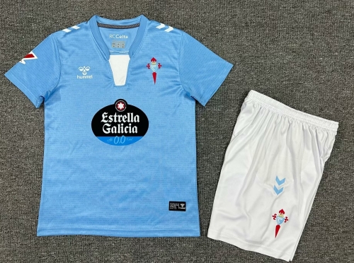 Kids 2024/25 RC Celta de Vigo Home Blue Kids/Youth Soccer Uniform-1040/208
