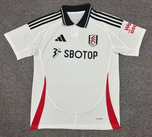 2024/25 Fulham F.C. Home White Thailand Soccer Jersey AAA-1040