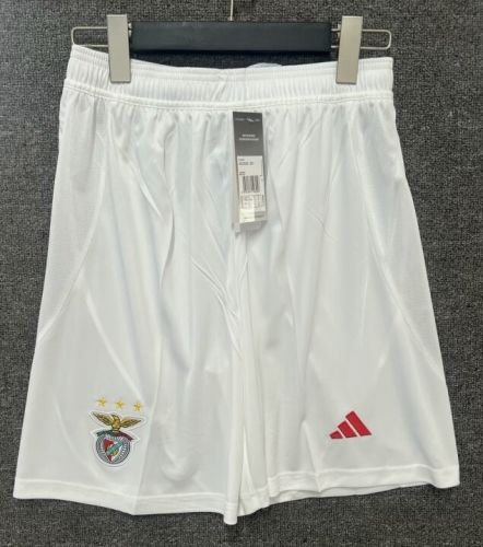 2024/25 Benfica Home White Thailand Soccer Shorts-315