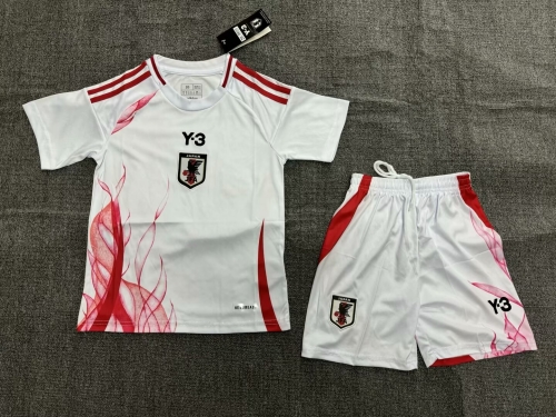 2024/25 Japan Away White Kid/Youth Soccer Uniform-123/507/516