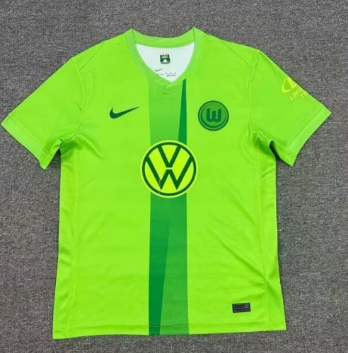 2024/25 VfL Wolfsburg Home Green Thailand Soccer Jersey AAA-1040