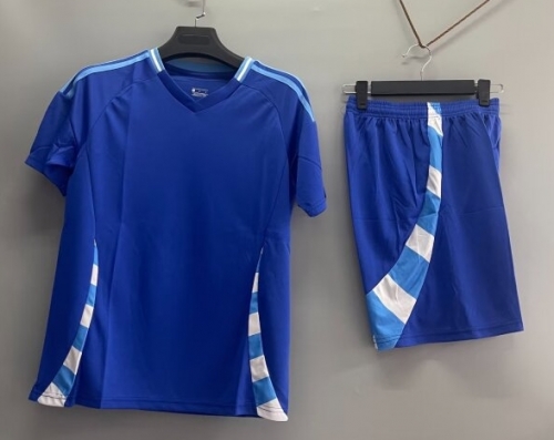 Customize 2024/25 Argentina Away Blue Soccer Uniform-DN