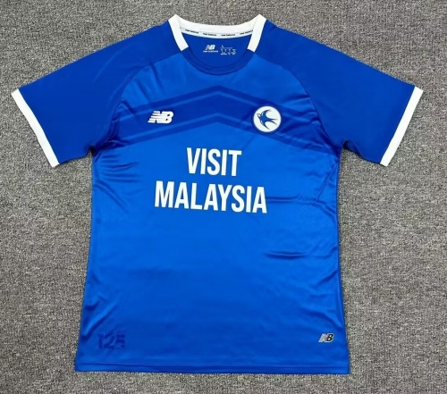 2024/25 Cardiff City Home Blue Thailand Soccer Jersey AAA-1040