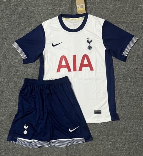 2024/25 Tottenham Hotspur Home White Soccer Uniform-KS/302/516