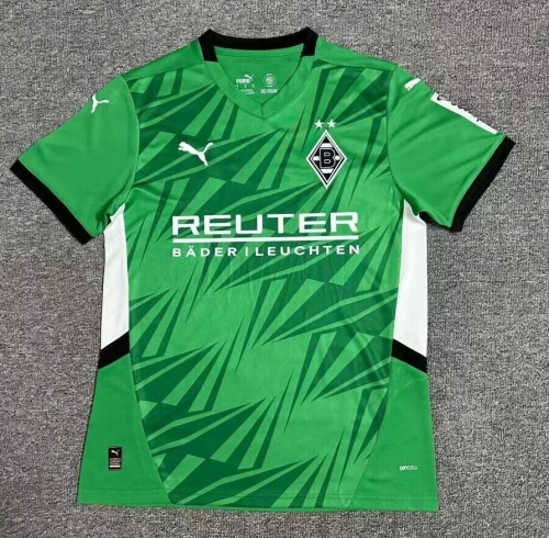 2024/25 Borussia Mönchengladbach Away Green Thailand Soccer Jersey AAA-1040/417