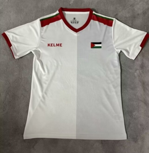 2024/25 Palestino White Thailand Soccer Jersey AAA-23