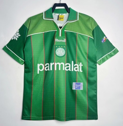 1999 Retro Version SE Palmeiras 2nd Away Green Thailand Soccer Jersey AAA-503/811