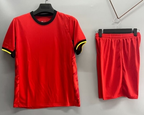 Customize 2024/25 China Red Soccer Uniform-DN