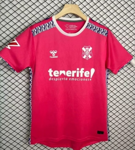 2024/25 CD Tenerife 2nd Away Red Thailand Soccer Jersey-95