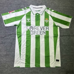 2024/25 Real Betis Home White and Green Thailand Soccer Jersey AAA-95/301/1040