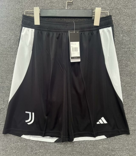2024/25 Juventus Home Black Thailand Soccer Shorts-315