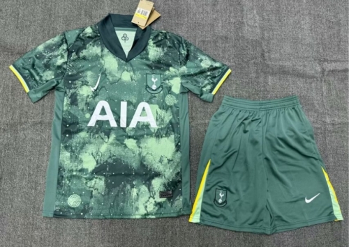 2024/25 Tottenham Hotspur 2nd Away Green Soccer Uniform-315/KS