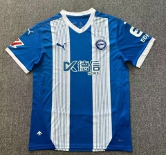 2024-25 Deportivo Alavés Home White & Blue Thailand Soccer Jersey AAA-1040/301