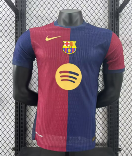 Player Version 2024/25 Barcelona Home Red & Blue Thailand Soccer Jerseys