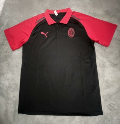 2024/25 AC Milan Black & Red Thailand Polo Shirts-95