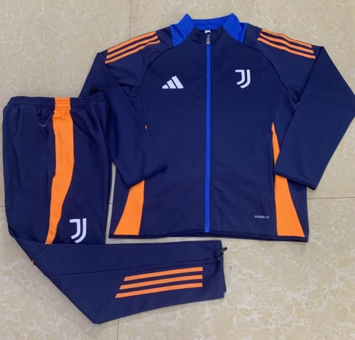 2024-25 Juventus FC Royal Blue Thailand Soccer Jacket Uniform-411