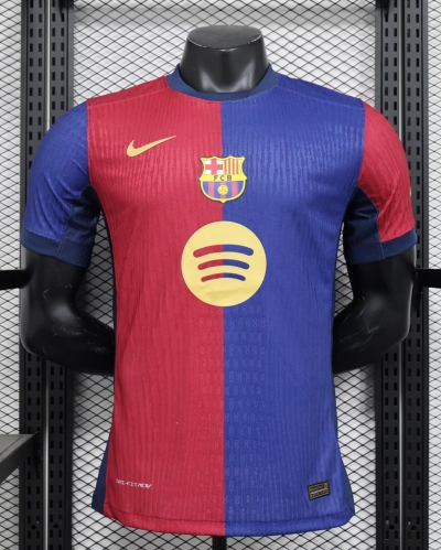 Player Version 2024/25 Barcelona Home Red & Blue Thailand Soccer Jerseys-308/703/MY