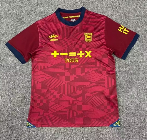 2024/25 Ipswich Town F.C. Away Red Thailand Soccer Jersey AAA-95/1040