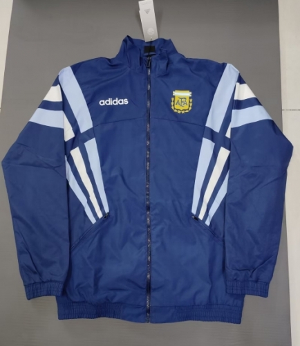 2024-25 Argentina Blue Windbreaker Hoodies Top-GDP