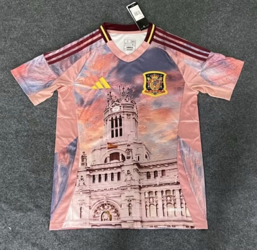 2024/25 Special Version Spain Pink Thailand Soccer Jersey AAA-313/711