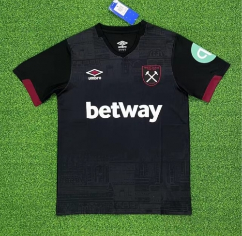 2024/25 West Ham United Away Black Thailand Soccer Jersey AAA-1040/711/320