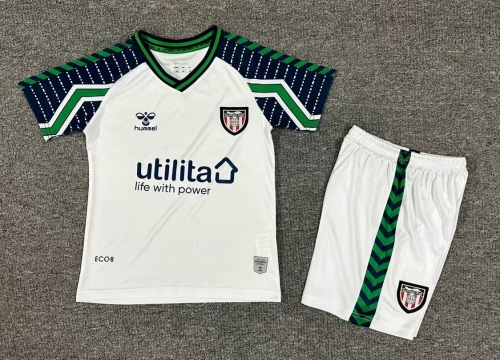 Kids 2024/25 Sunderland Away White Kids/Youth Soccer Uniform AAA-1040/208