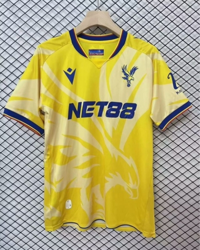 2024/25 Crystal Palace Away Yellow Thailand Soccer Jersey AAA-95