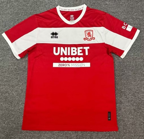 2024/25 Middlesbrough Home Red Soccer Jersey AAA-95/1040