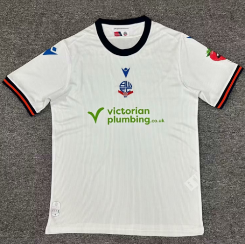 2024/25 Bolton Wanderers Home White Thailand Soccer Jersey AAA-1040