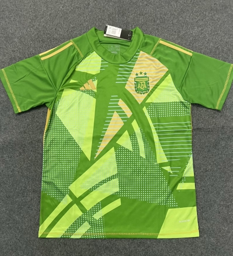 2024/2025 Argentina Goalkeeper Green Thailand Soccer Jersey AAA-47