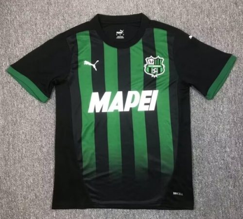 2024/25 US Sassuolo Calcio Home Black & Green Thailand Soccer Jersey AAA-417