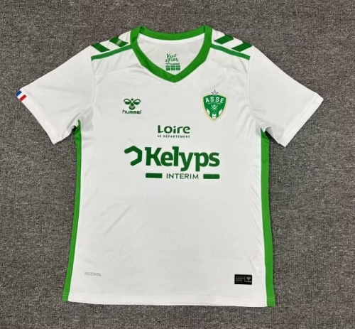 2024/25 Saint-Étienne Away White Thailand Soccer Jersey AAA-1040